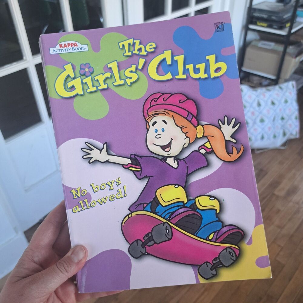 Vintage Kappa The Girls Club Coloring Activity Book 90's Y2k Unused